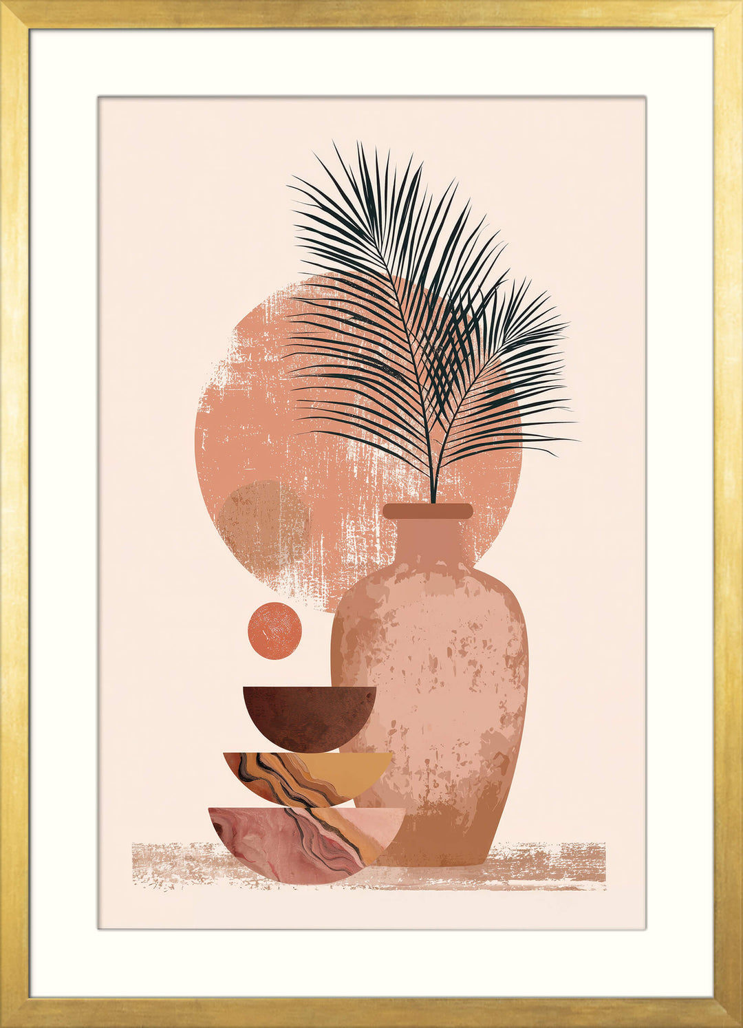 Vase and Palm