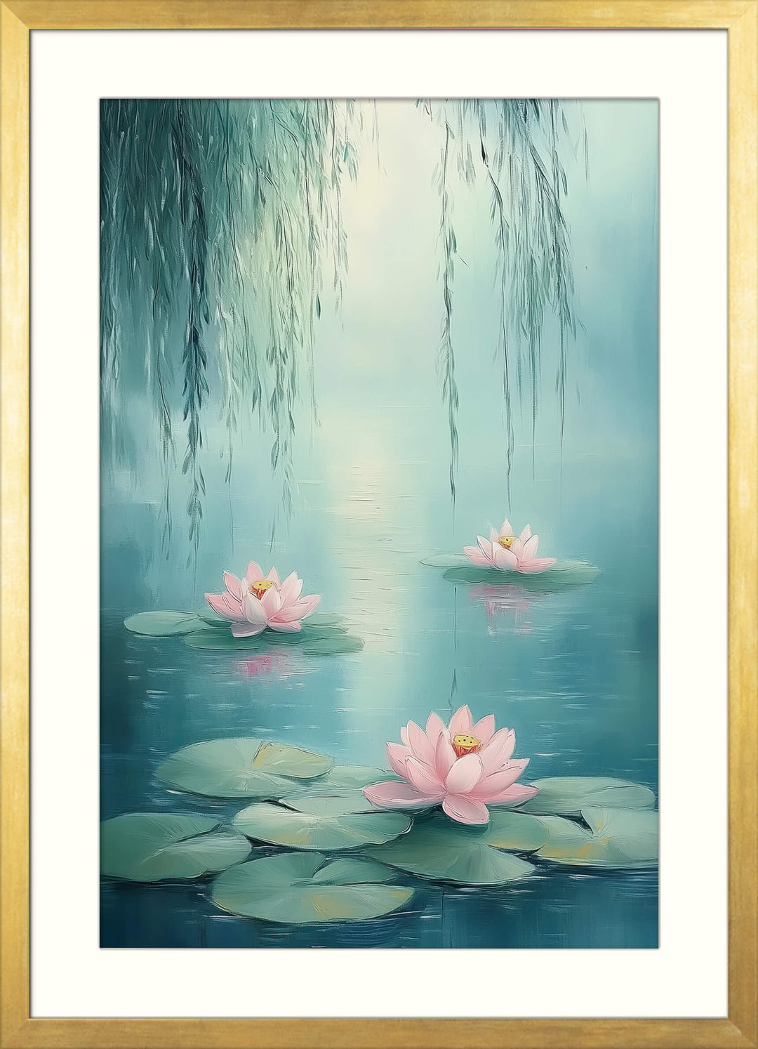 Japanese Water Lily Print