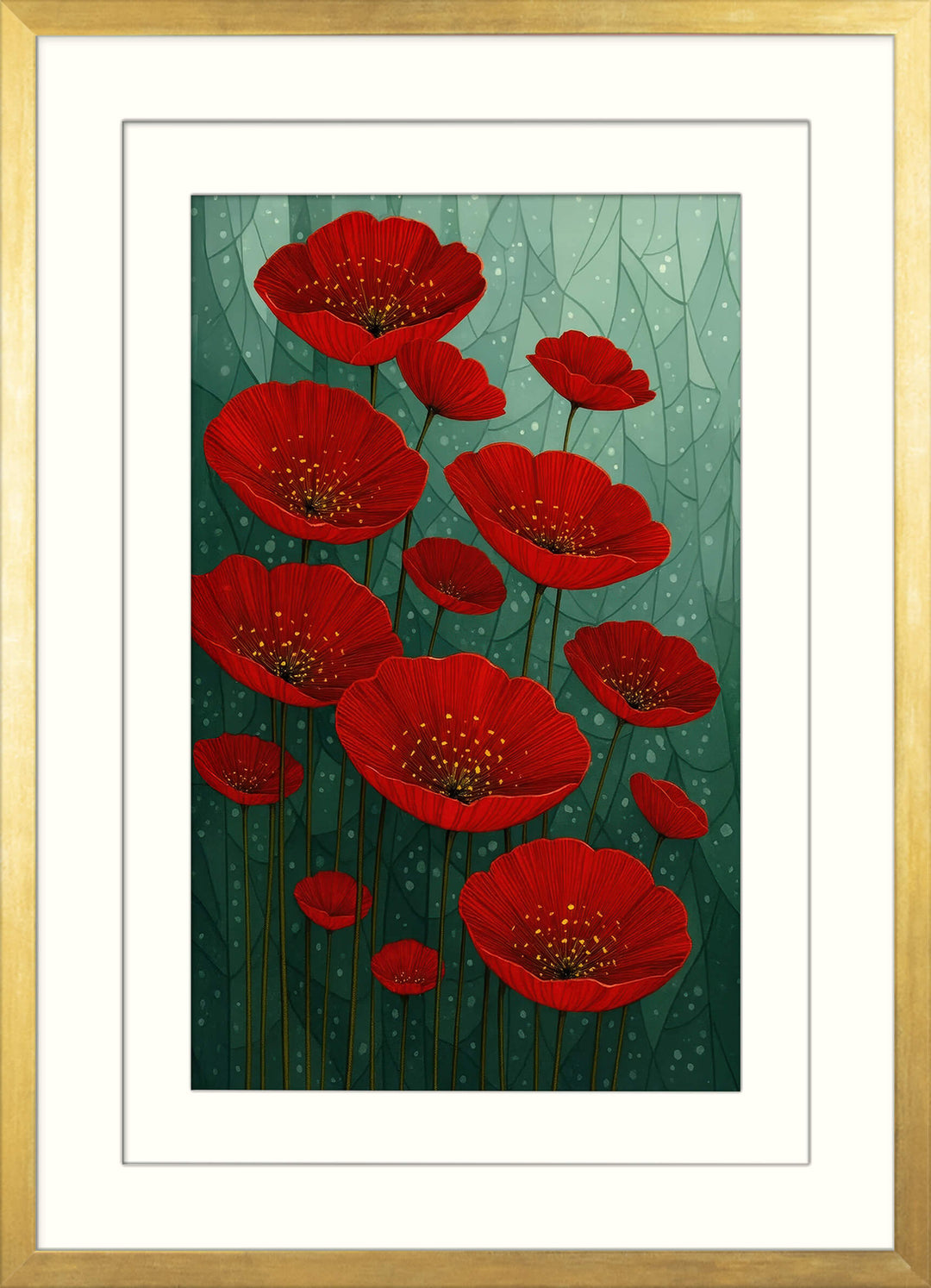 Japanese Poppy Wall Art