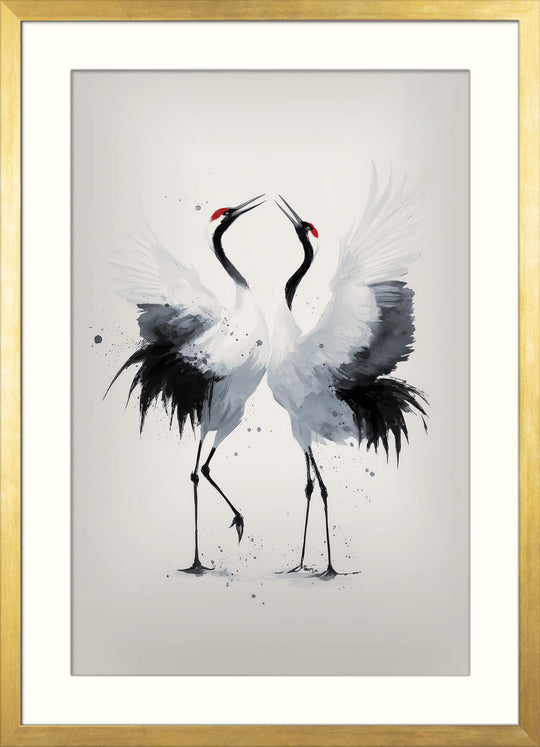 Dancing Cranes