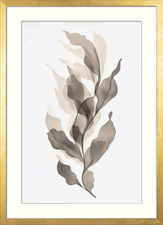 Japandi Botanical Leaves