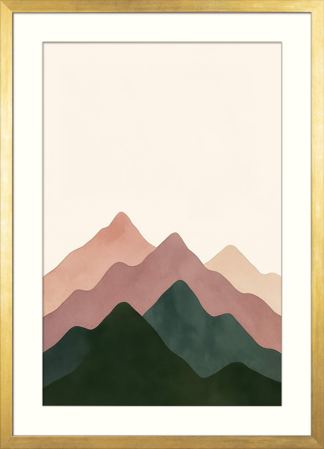 Neutral Mountain Decor