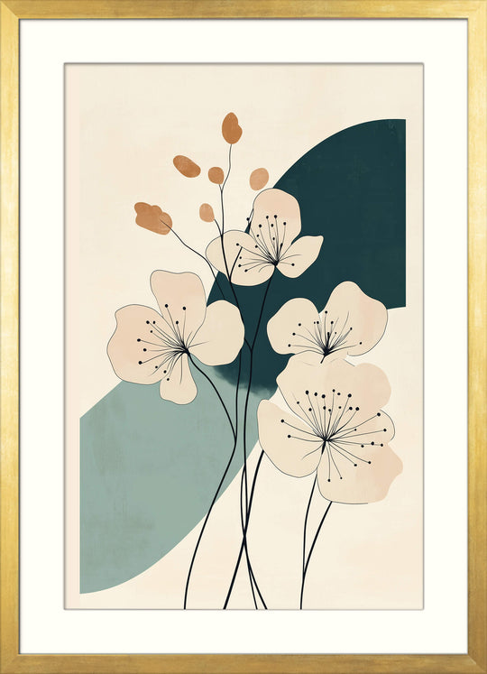 Japandi Elegant Flower