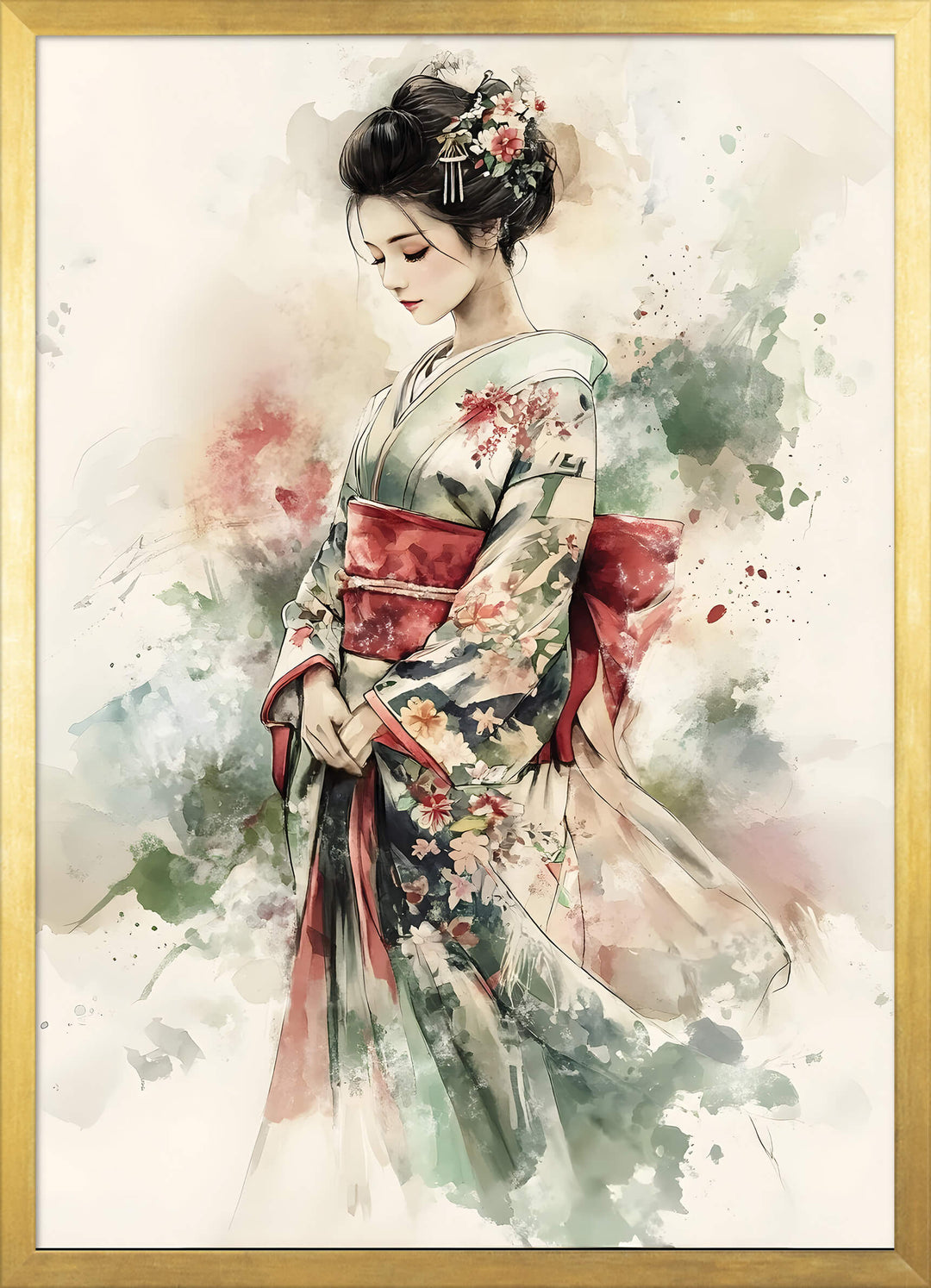 Floral Kimono