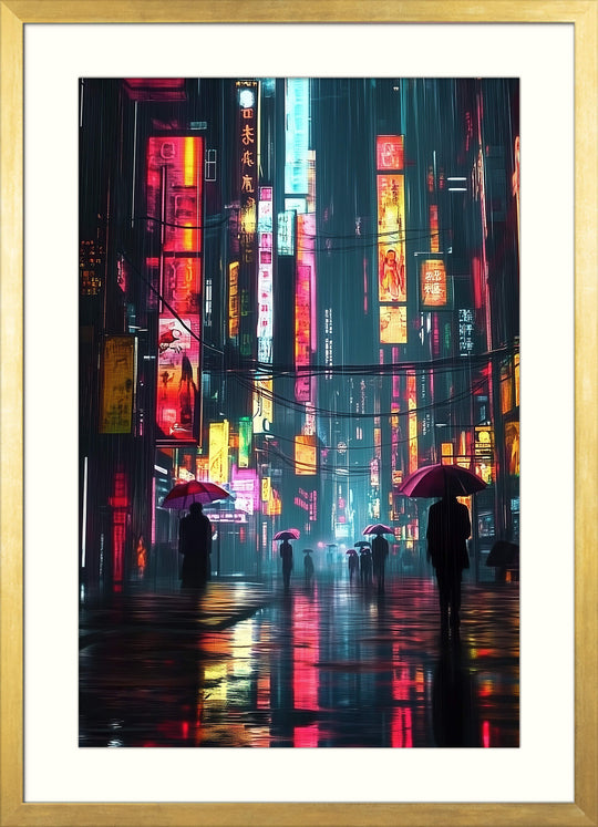 Futuristic Neo Tokyo Cityscape