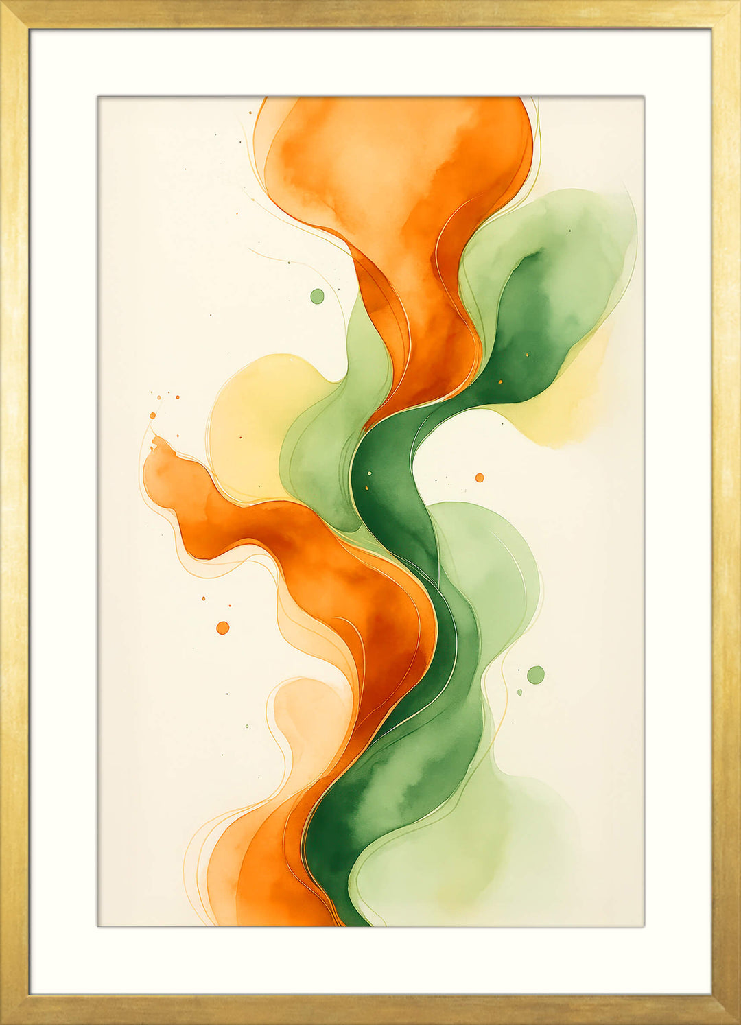 Abstract Watercolor Wall Art