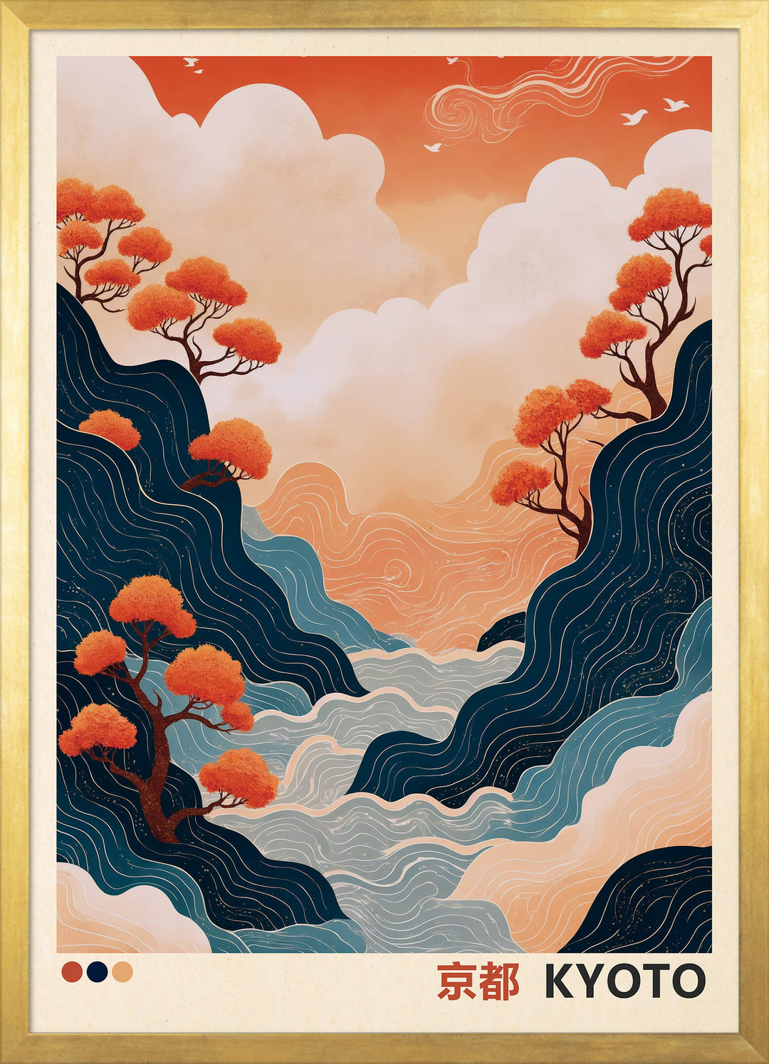 Kyoto Mountain River