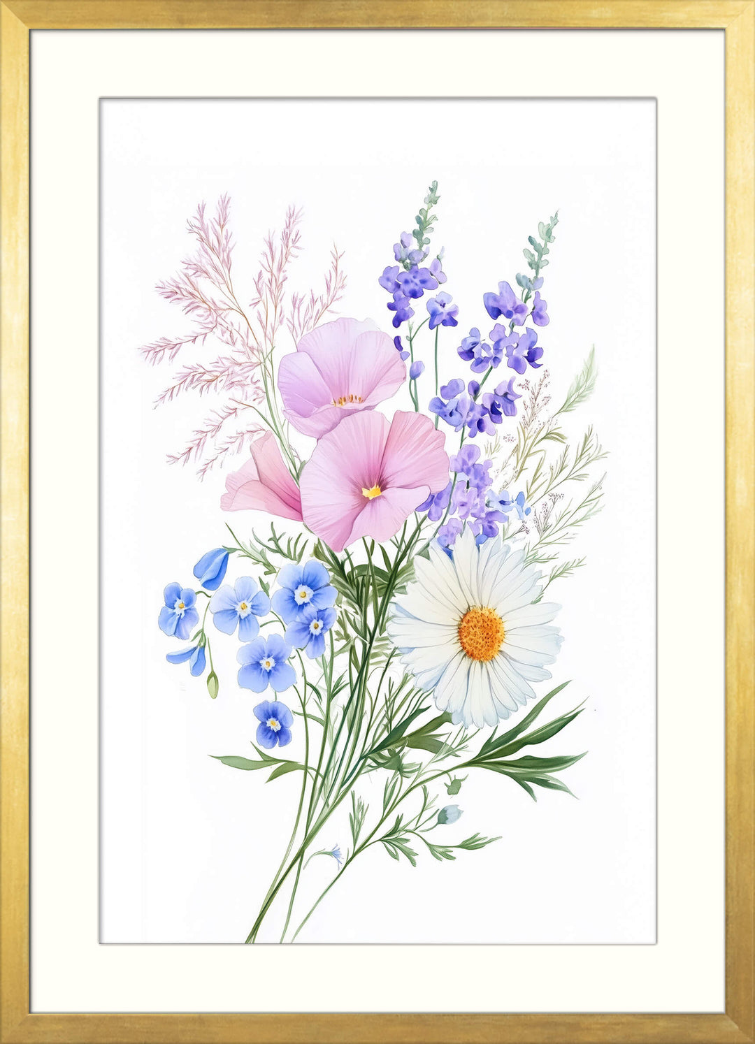 Minimalist Botanical Flower Print