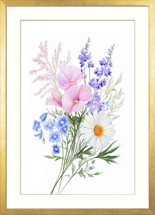 Minimalist Botanical Flower Print