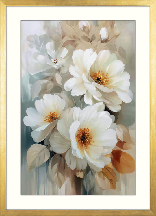 Ivory Bloom Soft Floral