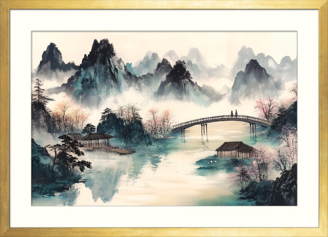Bridge Over Misty Waters