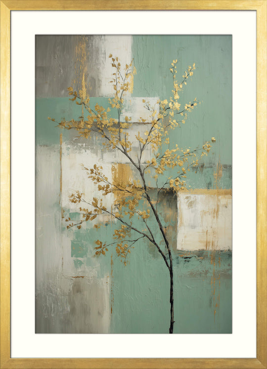 Golden Abstract Tree
