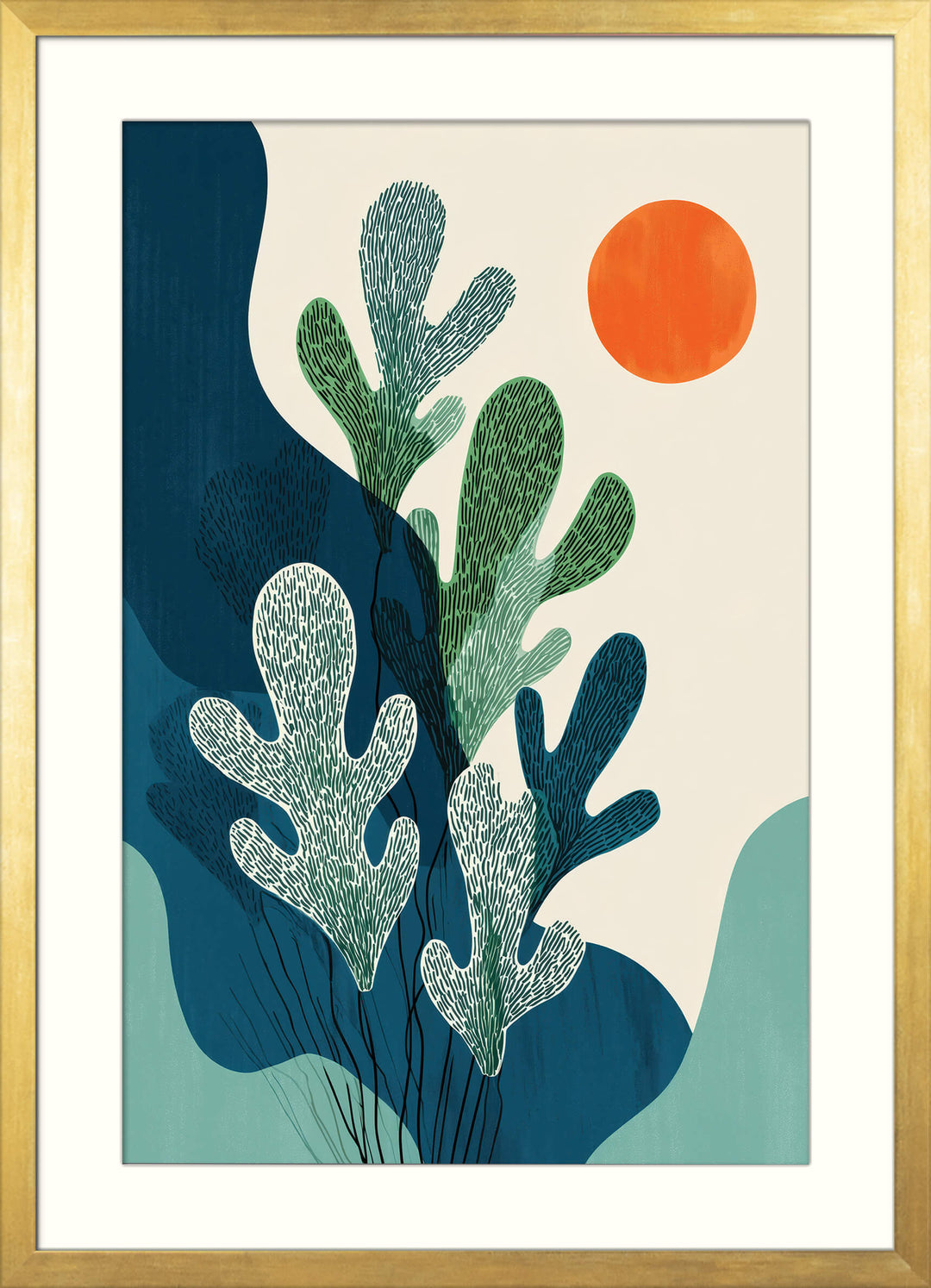 Indigo Landscape