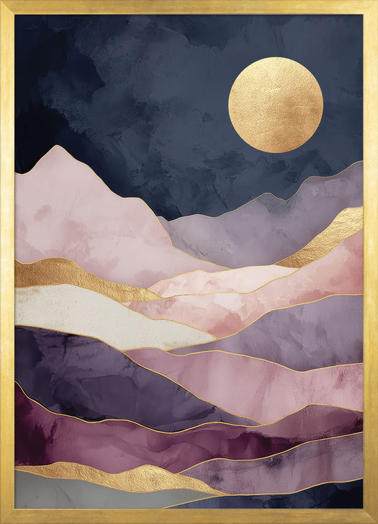 Moon Over Hills