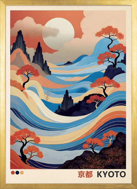 Kyoto Abstract Landscape