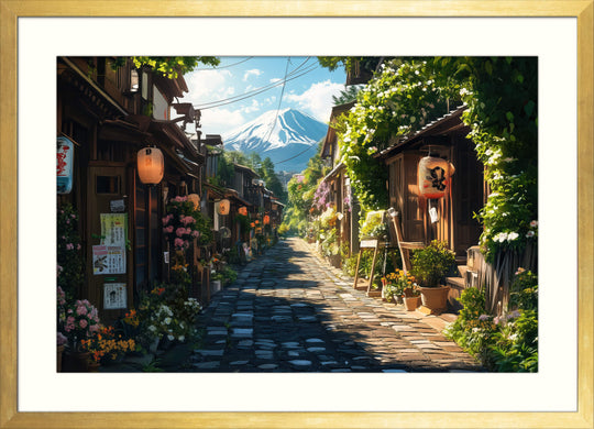 Mount Fuji Cobble Street