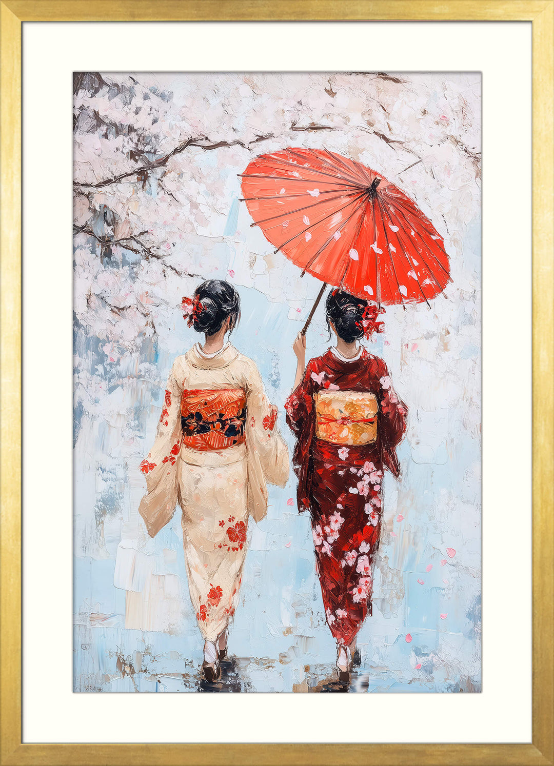 Japanese Kimono Art Print