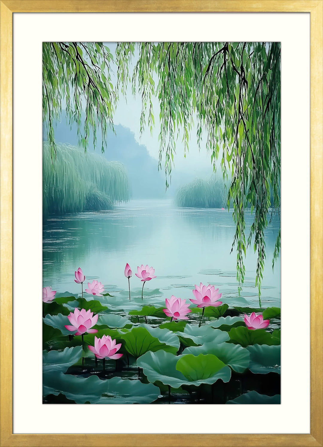 Botanical Water Lily Art