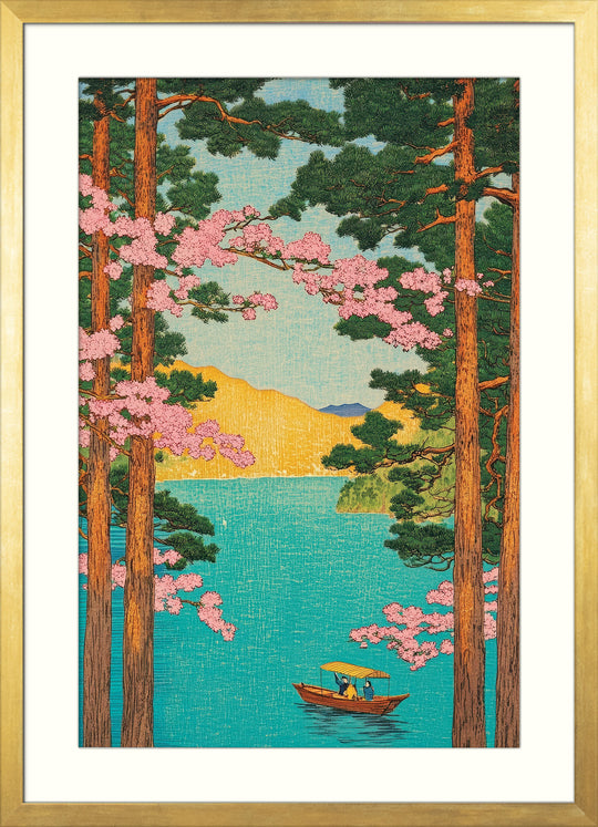 Blossoms Over the Lake