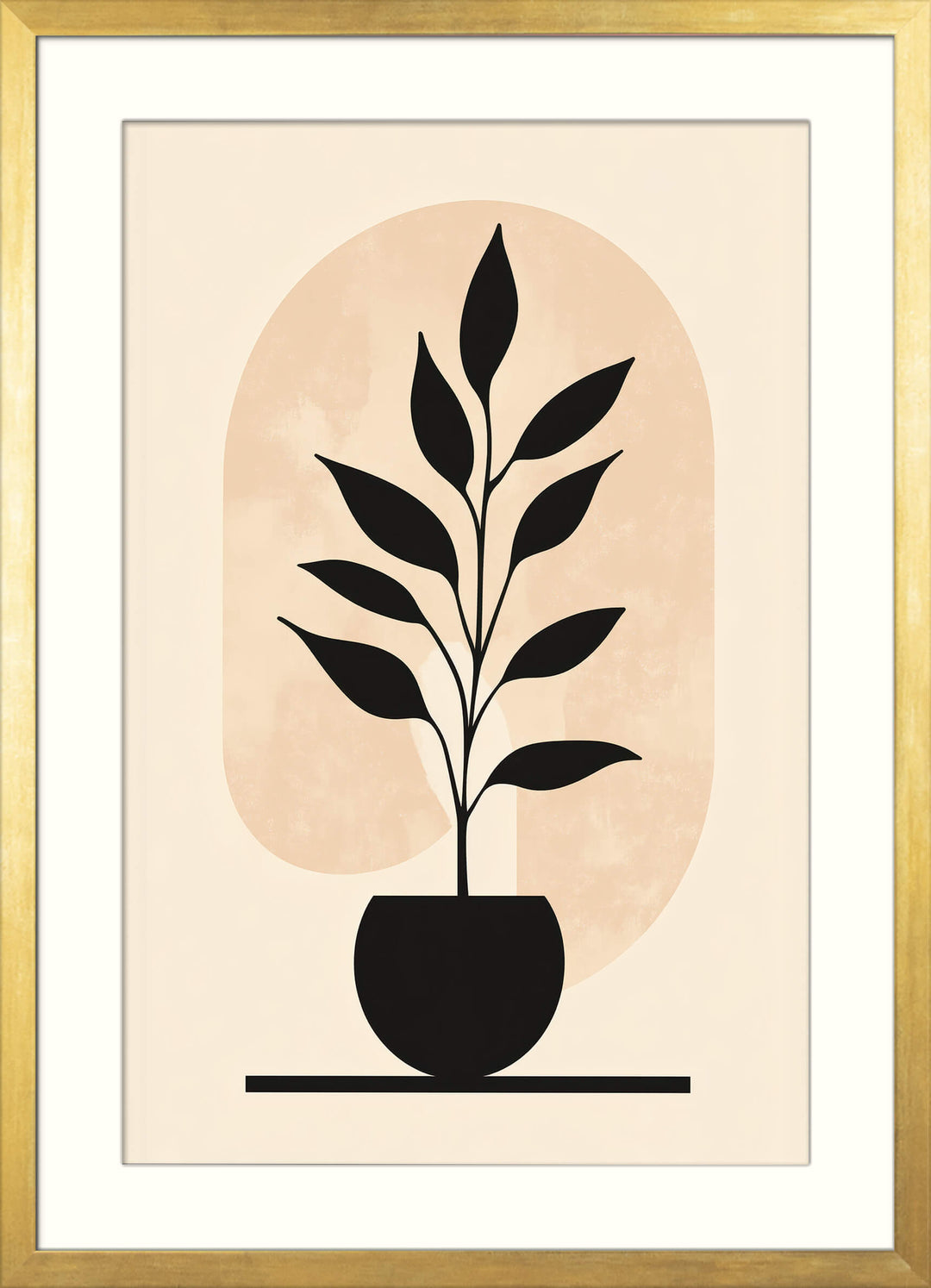 Minimalist Plant Wall Art