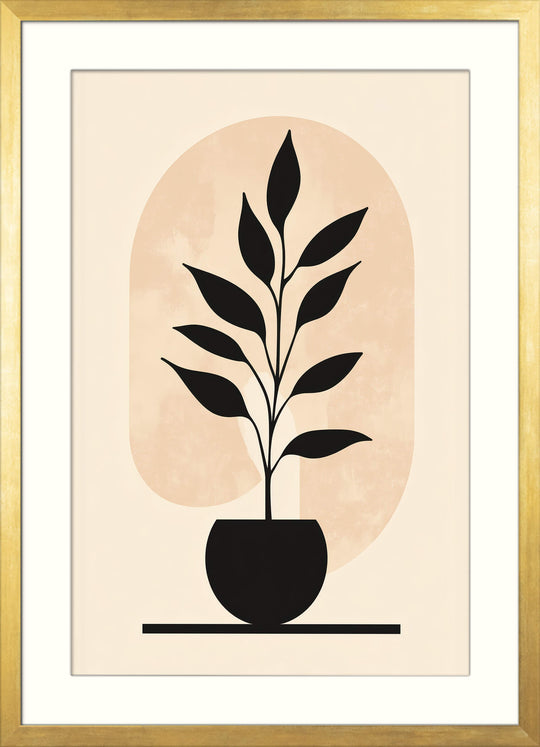 Minimalist Plant Wall Art