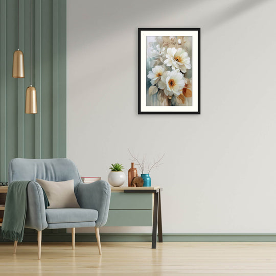 Ivory Bloom Soft Floral