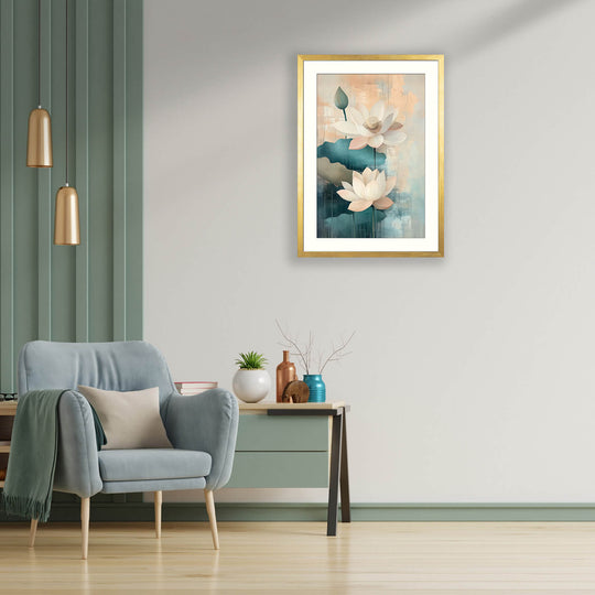Lotus Flower Art Print