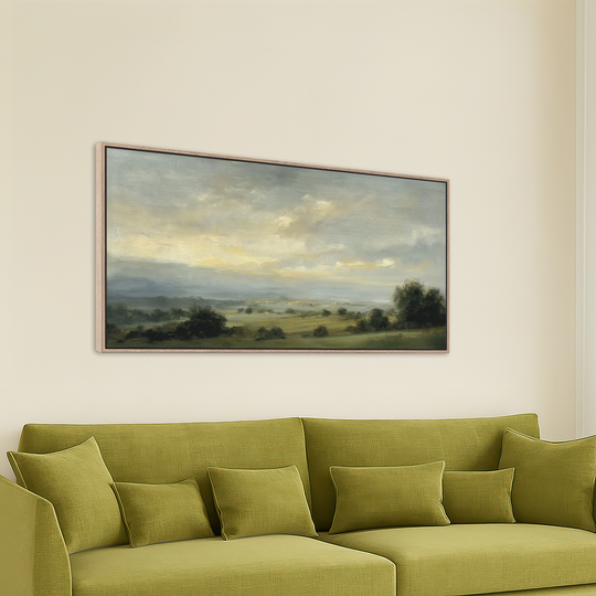 Panoramic Countryside Landscape