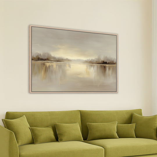 Panoramic Lake Scene