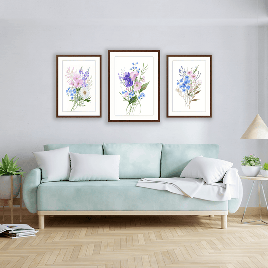 Minimalist Botanical Flower Print