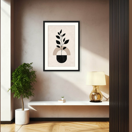 Minimalist Japandi Plant