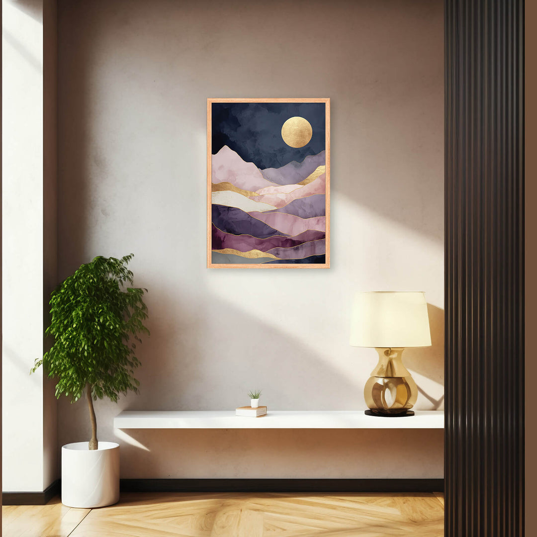 Moon Over Hills