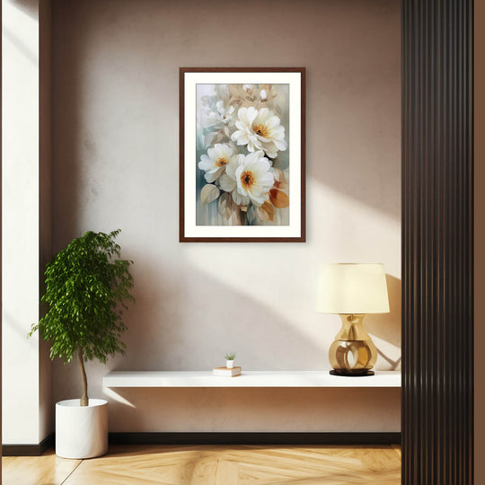 Ivory Bloom Soft Floral