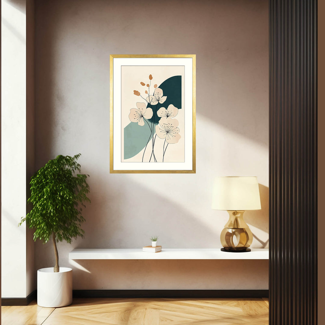 Japandi Elegant Flower