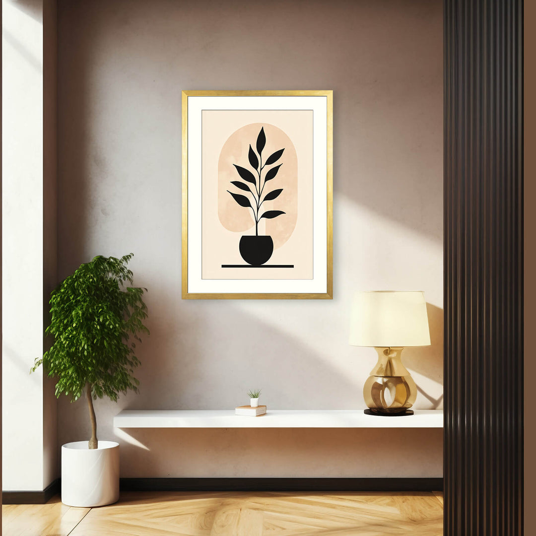 Minimalist Plant Wall Art