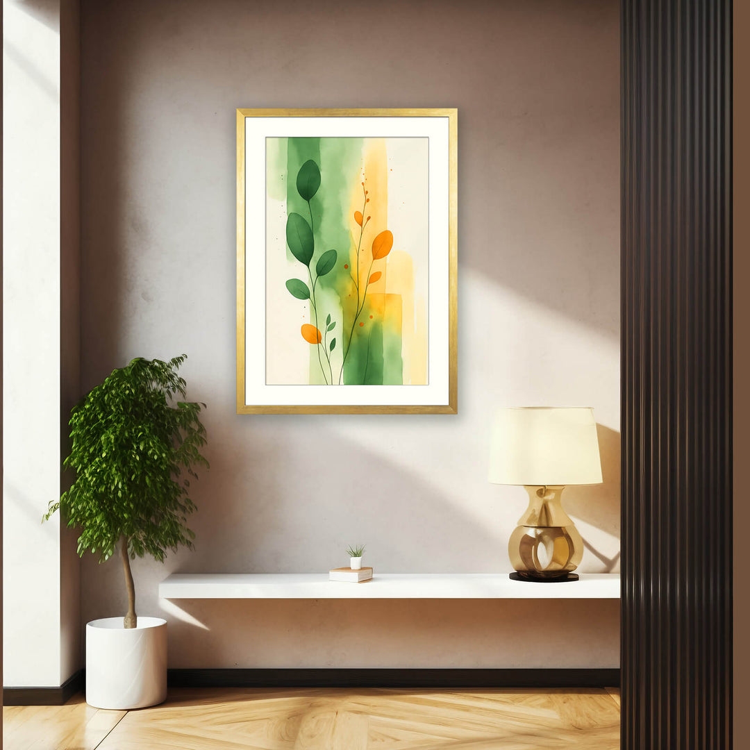 Green Botanical Wall Art