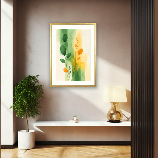 Green Botanical Wall Art