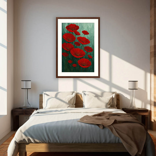 Japanese Poppy Wall Art