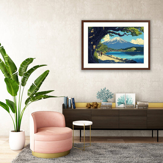 Japanese Landscape Wall Art Print