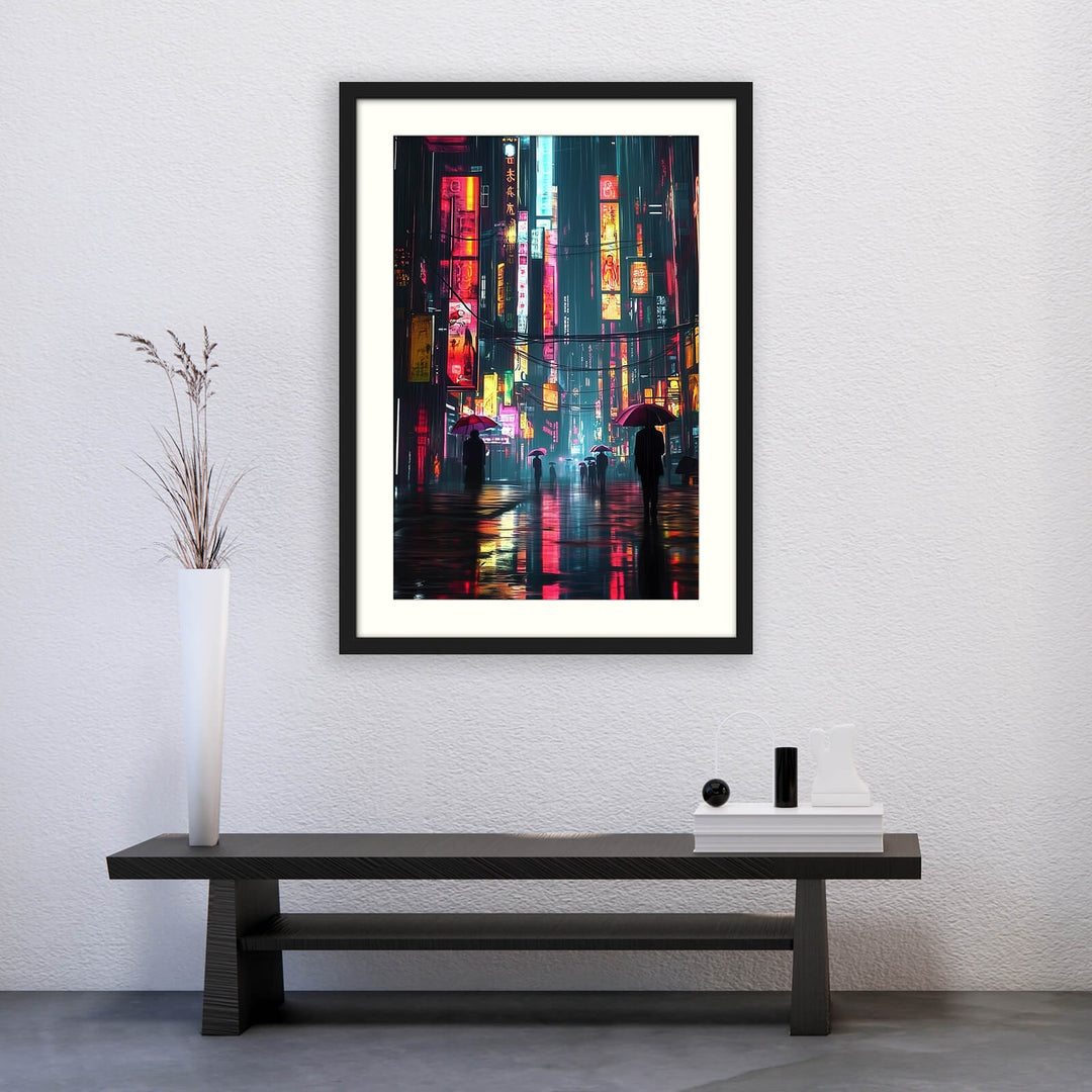 Futuristic Neo Tokyo Cityscape