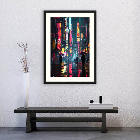 Futuristic Neo Tokyo Cityscape