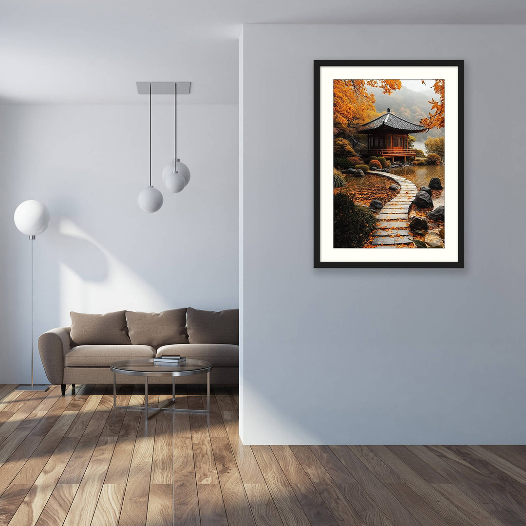Japanese Temple Wall Art