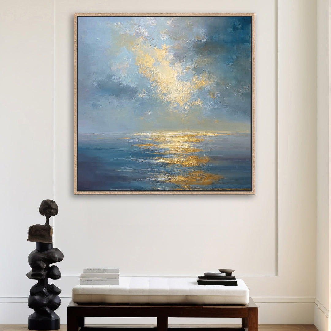 Blue Sky Canvas Seascape