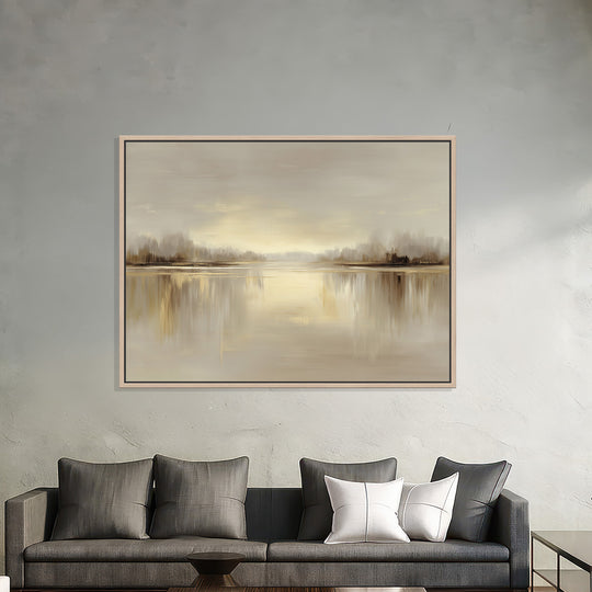 Panoramic Lake Scene