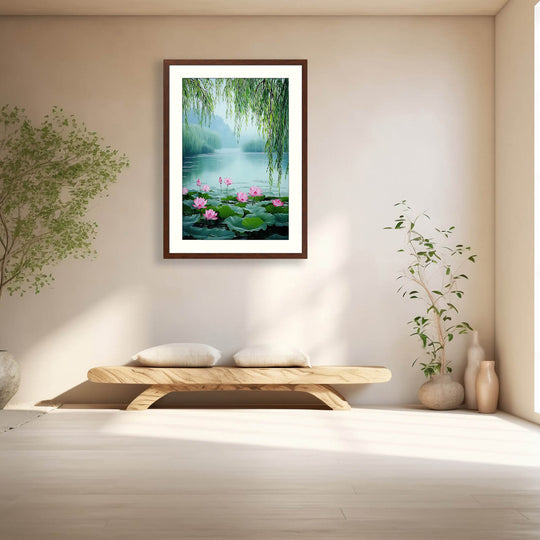 Botanical Water Lily Art