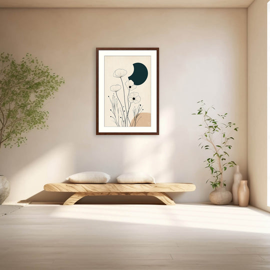 Neutral Japandi Flowers