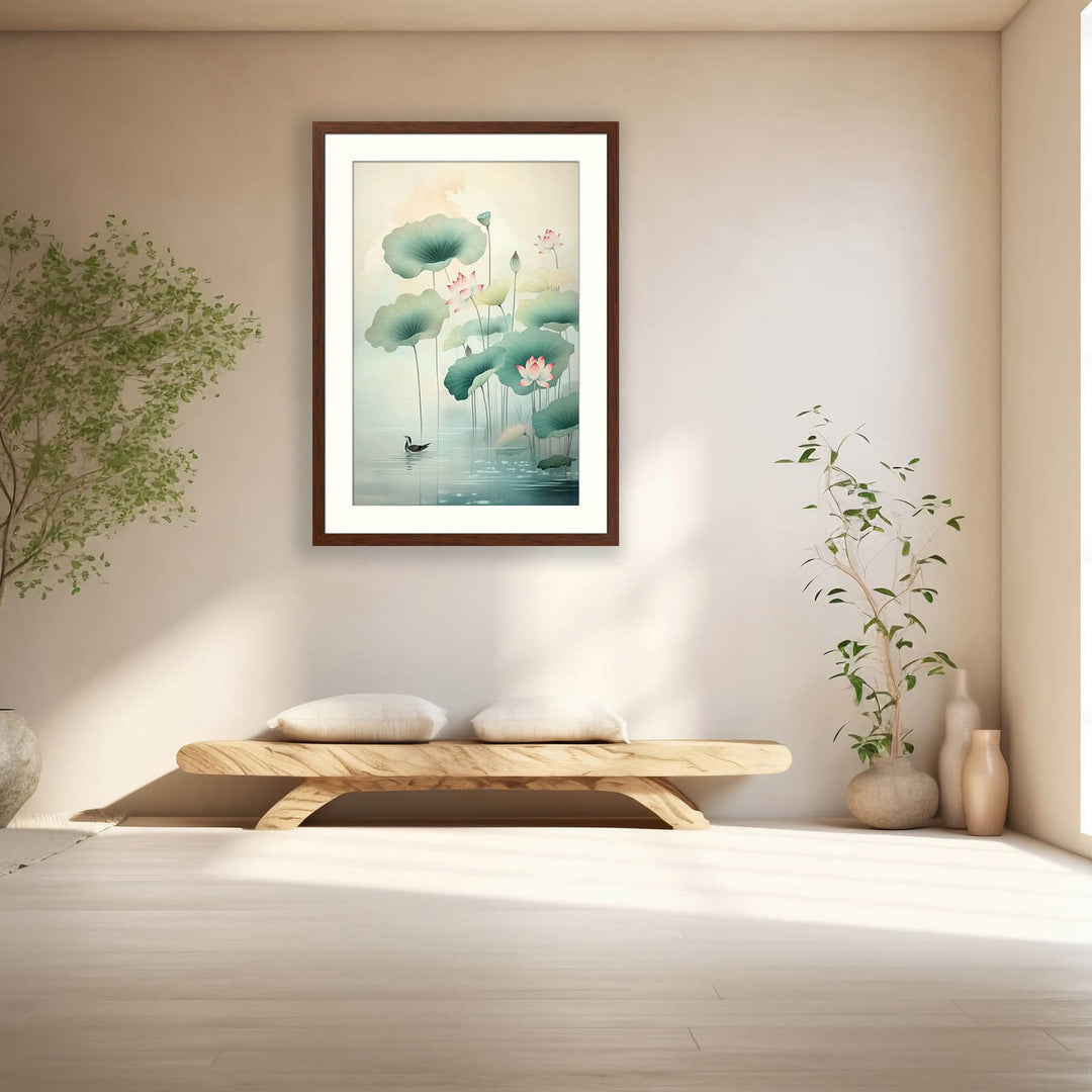 Lotus Flower Wall Art