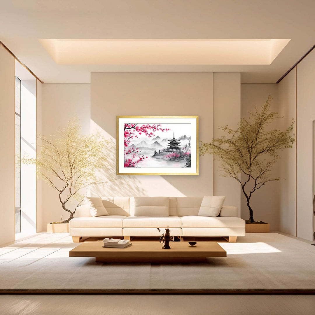 Cherry Blossom Pagoda