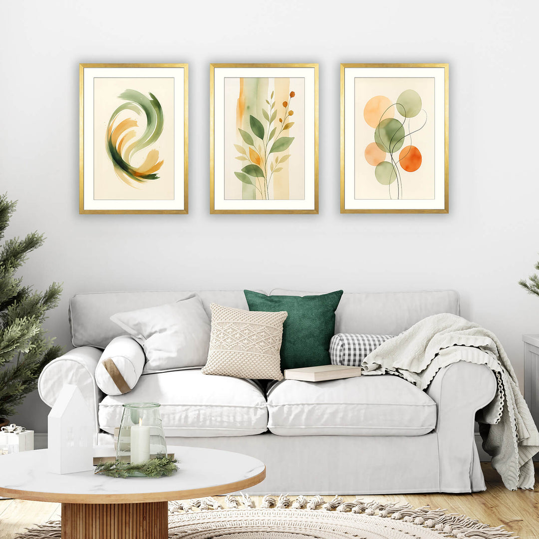 Watercolor Leaf Print