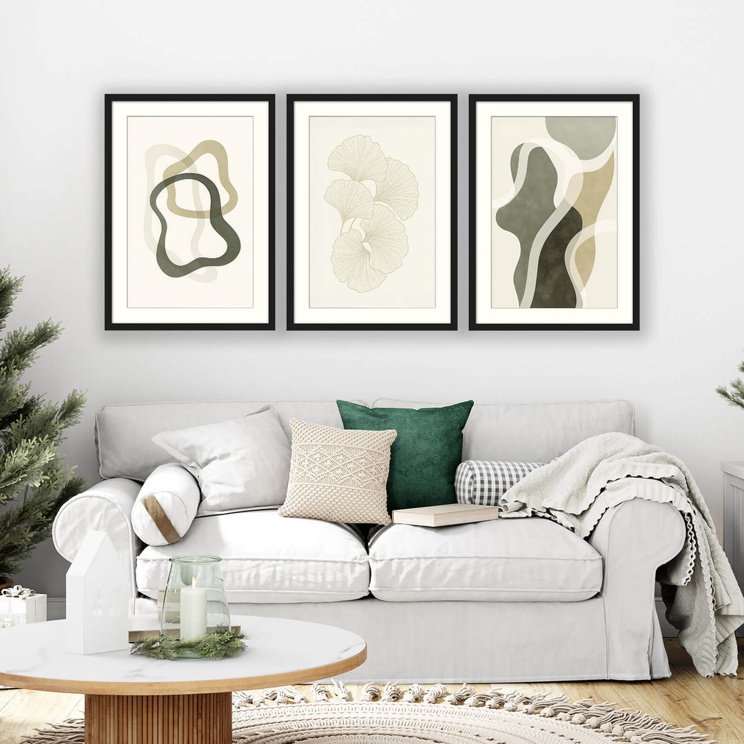 Japandi Abstract Wall Art